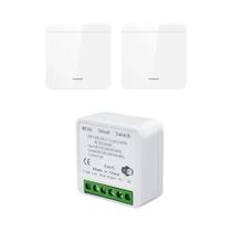 Interruptor De Luz Inteligente WiFi RF 433MHz Controle De Voz Sem Fio Tuya Smart Life APP Funciona