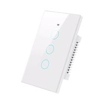Interruptor De Luz Inteligente WiFi Smart Life 1/2/3/4 Teclas, Requer Fio Neutro, Interruptor De