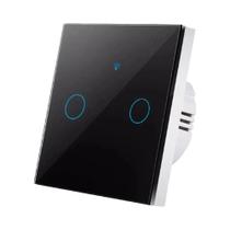 Interruptor De Luz Inteligente WiFi Tuya Alexa Sem Fio Neutro RF433Mhz Sensor De Toque Remoto Sem