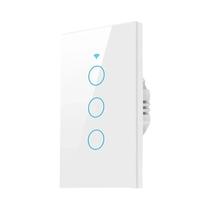 Interruptor De Luz Inteligente WiFi Zigbee Com Fio Neutro Necessário, Interruptor De Toque De Parede