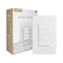 Interruptor de Luz Inteligente Zigbee - Botão de Parede Compatível com Alexa e Google