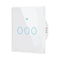 Interruptor De Luz Inteligente ZigBee Touch EU Sem Fio Neutro Necessário Funciona Com Alexa Google Interruptor De Luz Inteligente ZigBee Touch EU Sem Fio Neutro Necessário Funciona Com Alexa Google
