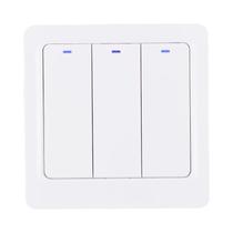 Interruptor De Luz Inteligente ZigBee Tuya Com Fio Neutro Opcional Controle Por Aplicativo E Voz