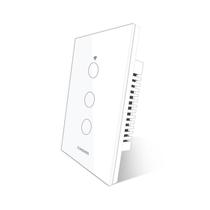 Interruptor de Luz Inteligente ZINDRA Matter WiFi com Toque em Vidro Interruptor de Luz Inteligente ZINDRA Matter WiFi com Toque em Vidro
