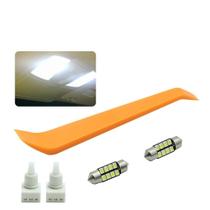 Interruptor de Luz Interna com 2 Lâmpadas LED de Bônus - Iluminação Map Dome Interruptor de Luz Interna com 2 Lâmpadas LED de Bônus - Iluminação Map Dome