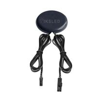 Interruptor De Luz LED Com Sensor De Toque De Madeira De 25mm 12V-24V Regulável Para Armário E Interruptor De Luz LED Com Sensor De Toque De Madeira De 25mm 12V-24V Regulável Para Armário E