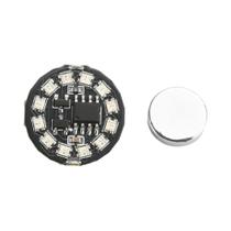 Interruptor De Luz LED Magnético Colorido Sem Fio Respirar Gradiente Girar Luzes Fluidas Para Robôs