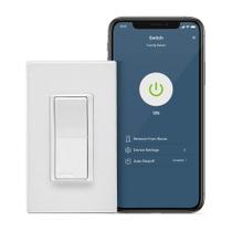 Interruptor de luz Leviton Decora Smart Wi-Fi 15A No Hub de 2ª geração