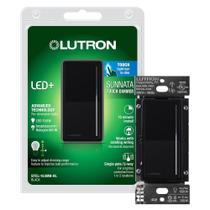 Interruptor de luz Lutron Sunnata Touch Dimmer LED+ 150W preto