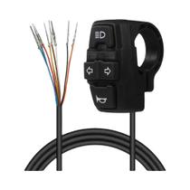 Interruptor De Luz Para Bicicleta Elétrica DK226 DK336 Botão De Luz E Sinal De Direção Para