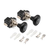 Interruptor de luz para carrinho de golfe Panglong Push Pull 12V 2PCS Universal