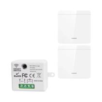 Interruptor De Luz Sem Fio 1/2/3 Gang RF 433Mhz Receptor De Relé Controle Remoto Para Lâmpada LED