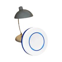 Interruptor De Luz Sem Fio 433MHz Controle Remoto 10A 100-240V Mini Botão Redondo Painel De Parede