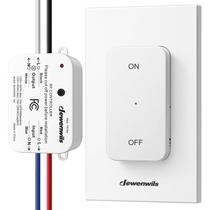 Interruptor de luz sem fio DEWENWILS 15A Remote Control 100FT Interruptor de luz sem fio DEWENWILS 15A Remote Control 100FT