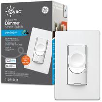 Interruptor de luz Smart Dimmer GE CYNC sem fio neutro branco