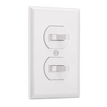Interruptor de luz WENGART duplo tipo alavanca 15 A 120 V branco Interruptor de luz WENGART duplo tipo alavanca 15 A 120 V branco