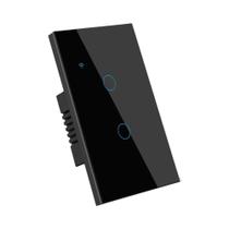 Interruptor de Luz Wi-Fi Inteligente Tuya - Controle por Toque e Alexa (Fio Neutro Necessário) - 1/2/3/4 Gangues