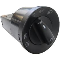 Interruptor de luzes com farol de milha Vw Gol 2003 a 2016 Interruptor de luzes com farol de milha Vw Gol 2003 a 2016