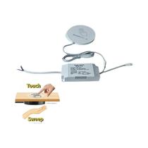 Interruptor De Painel De Madeira Com Sensor De Toque LED 110V 220V 50mm Controle De Luz Penetrante