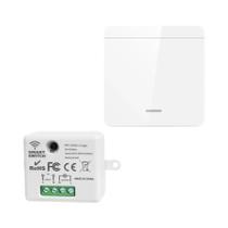Interruptor De Painel De Parede Sem Fio Inteligente 433MHz 1/2/3 Gangues 86 Com Controle Remoto 10A