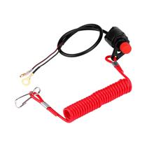 Interruptor De Parada De Emergência Para Cortador De Grama De Motocicleta Com Cordão De Segurança
