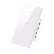 Interruptor De Parede Inteligente WiFi Bluetooth Touch Light Painel Dos EUA Sem Fio Neutro Alexa