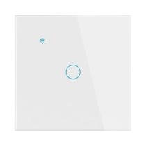 Interruptor De Parede Inteligente WiFi Touch EU 220V Com Fio Neutro Tuya Alexa Google Home 1/2/3/4 Interruptor De Parede Inteligente WiFi Touch EU 220V Com Fio Neutro Tuya Alexa Google Home 1/2/3/4
