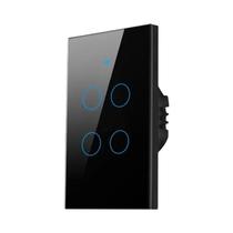 Interruptor De Parede Inteligente WiFi Zigbee 1/2/3/4 Gangue Sem Neutro Controle De Luz LED