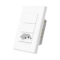 Interruptor De Parede Inteligente WiFi Zigbee Padrão Brasil Tuya Alexa Google Home