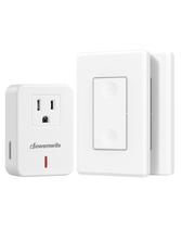 Interruptor de parede remoto sem fio e tomada DEWENWILS 100 pés RF