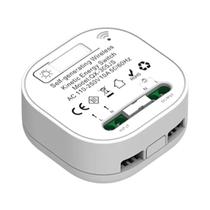 Interruptor De Parede Sem Fio À Prova d'Água Autoalimentado Tipo 86 RF433Mhz Sem Bateria Necessária