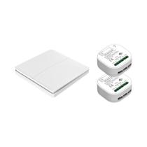 Interruptor De Parede Sem Fio Inteligente WiFi Tuya Autoalimentado Sem Bateria Controle Remoto