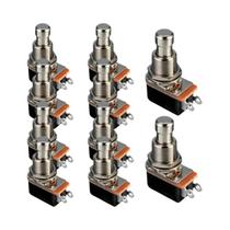 Interruptor De Pé Momentâneo SPST Com Rosca De 12mm, Botão Silencioso De 2 Pinos Para Projetos DIY Interruptor De Pé Momentâneo SPST Com Rosca De 12mm, Botão Silencioso De 2 Pinos Para Projetos DIY