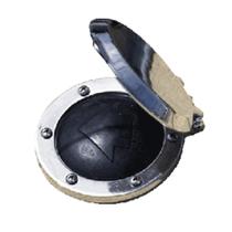 Interruptor de pedal MAXWELL Tampa de aço inoxidável NOVO Interruptor de pedal MAXWELL Tampa de aço inoxidável NOVO