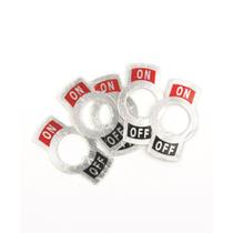 Interruptor de placa seletora Jandorf 61156 Silver Cold On/Off