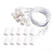 Interruptor de porta magnético uxcell RC-33 branco 10 unidades