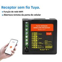 Interruptor De Relé Sem Fio Inteligente Para Abertura De Porta Tuya 24G Módulo Controlador De Saída
