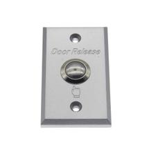 Interruptor de saída de porta RESALET NO/COM Botão de liberação de pressão em alumínio