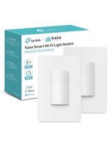 Interruptor de sensor de movimento Kasa Smart KS200MP2 de polo único, pacote com 2