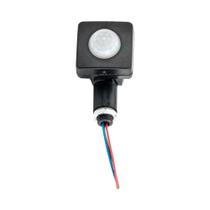 Interruptor De Sensor De Movimento PIR Interno Externo Com Luz LED IP54 Tempo De Atraso Iluminação