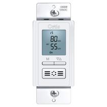 Interruptor de sensor de umidade Ortis In-wall Bathroom Fan Control Interruptor de sensor de umidade Ortis In-wall Bathroom Fan Control