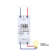 Interruptor De Tempo Digital Programável De 7 Dias, Controle De Temporizador De Relé Ac 220v 230v
