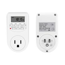 Interruptor De Temporizador De Cozinha Digital Com Economia De Energia UE Reino Unido EUA Plug Week