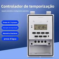 Interruptor De Temporizador Programável Semanal 30A, Relé De Tempo Digital, Controle De