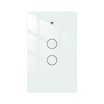 Interruptor de Tomada Inteligente Velds ILBW2B 2 Botões WiFi Branco