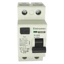 Interruptor Diferencial 63A 2P 30Ma 400V Eletromec
