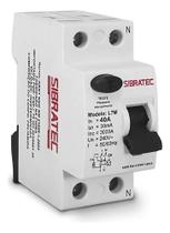 Interruptor diferencial dr bipolar 40a 30ma res. sibratec Interruptor diferencial dr bipolar 40a 30ma res. sibratec