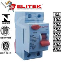 Interruptor Diferencial (EIDR) 2 POLOS 230V Elitek 63A