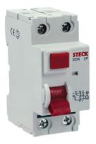 Interruptor Diferencial Residual 2P 63A 30mA SDR26330 Steck Interruptor Diferencial Residual 2P 63A 30mA SDR26330 Steck