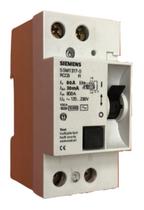 Interruptor Diferencial Residual (dr) Siemens 80a 2 Polos